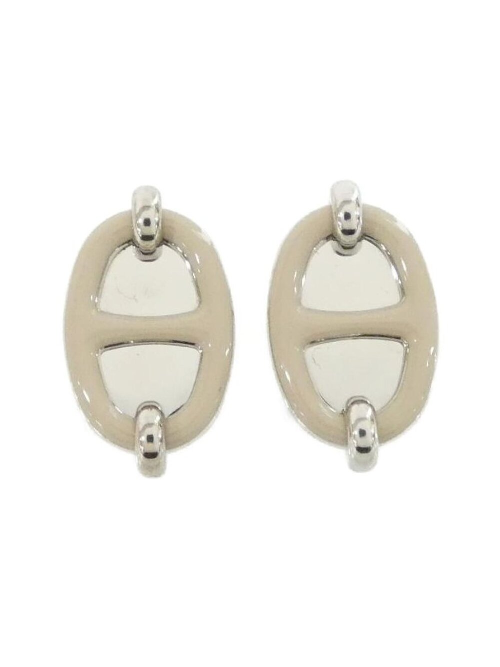 Hermes Mini Maillon Earrings